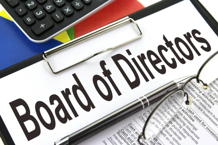 board of directors stock image