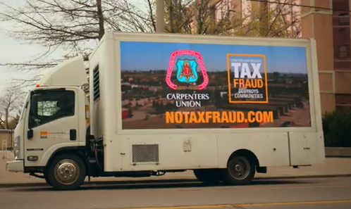 tax fraud truck