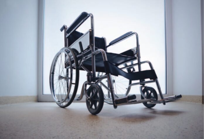 stock photo wheelchair