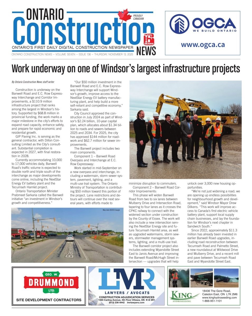 Nov. 13 2025 OCN cover